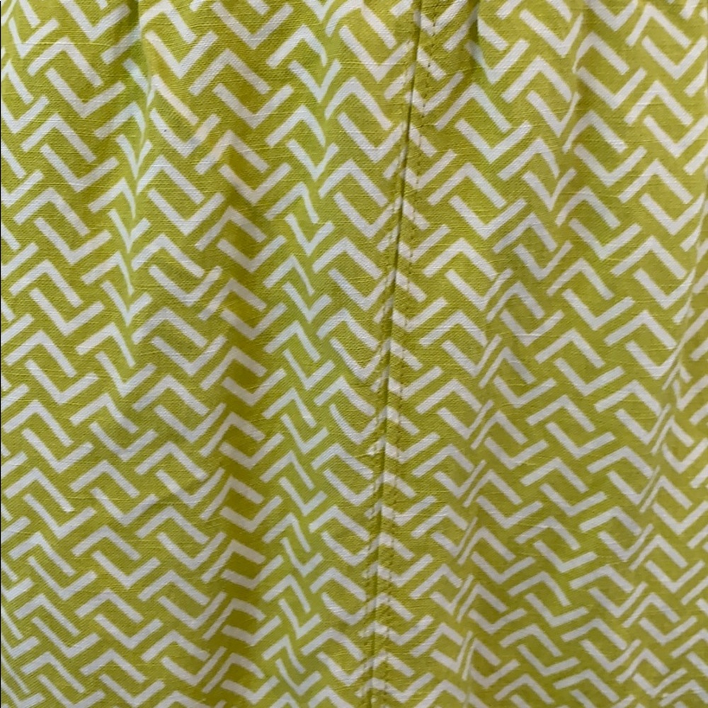 Merona Green Geo Linen Mini Skirt Sz XS. NEW - Picture 5 of 8